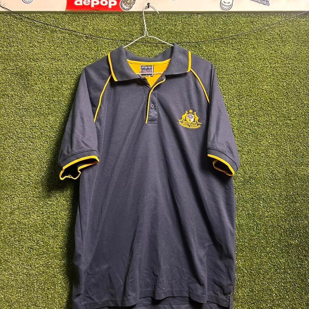 Men's Navy and Blue Polo-shirts